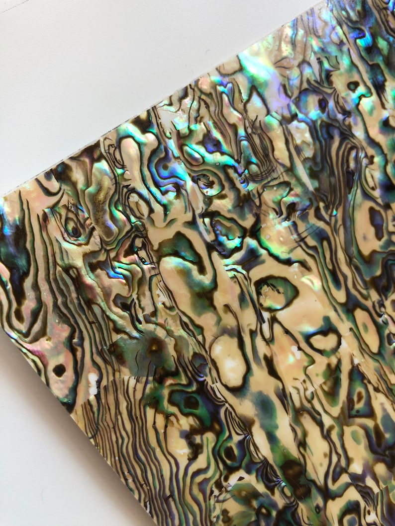Abalone Pearl 240mm X 140mm Real Shell Sheet - HM040 - Etsy