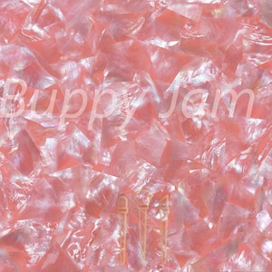 Elegant Mother of Pearl Sheet Pink Irregular in 2 Sizes for Sign Making, Art, Crafts, Jewellery, Easy to Cut and Apply on Glass, Wood, Metal
