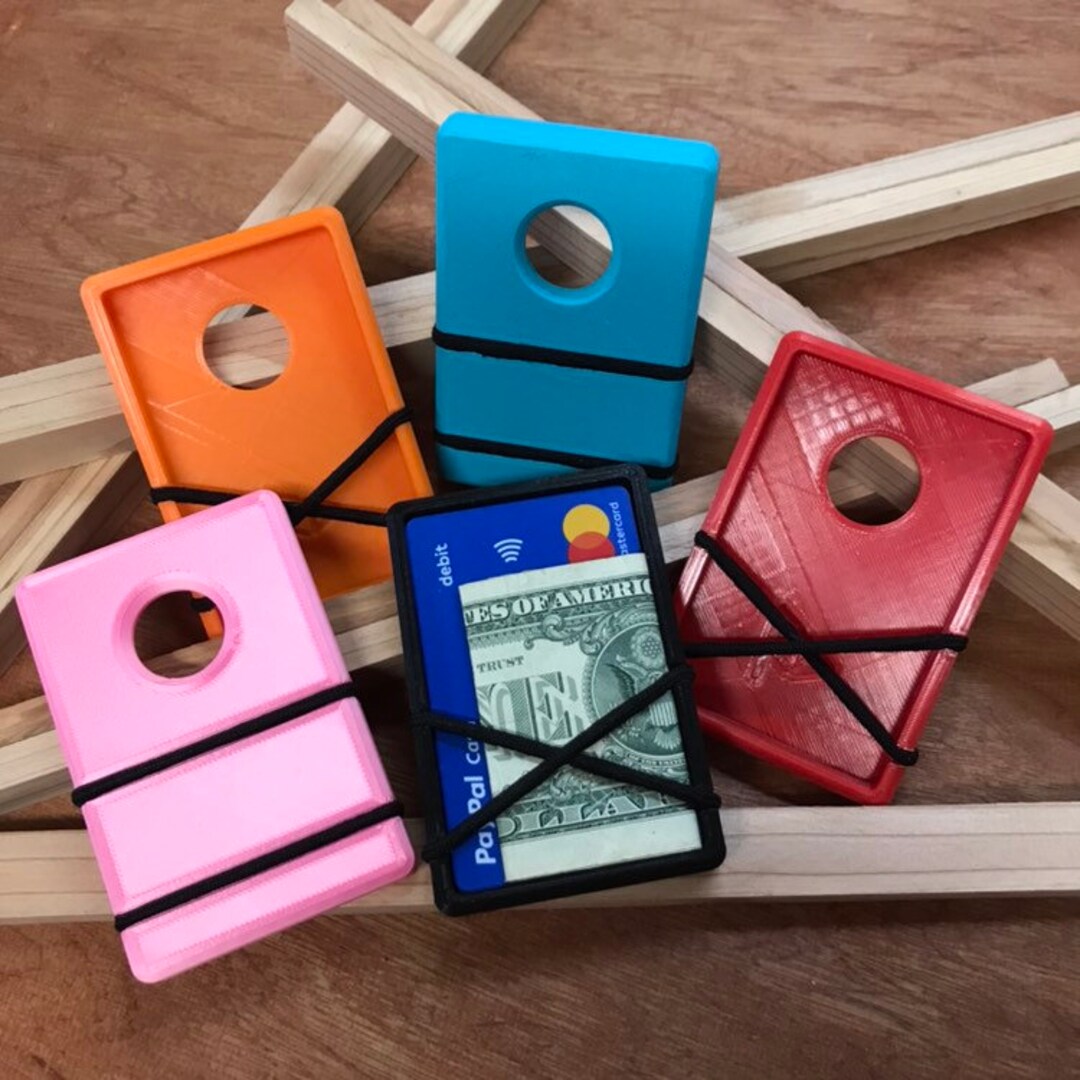 3d Printed Credit/gift Card Keeper/holder/wallet old Model Etsy