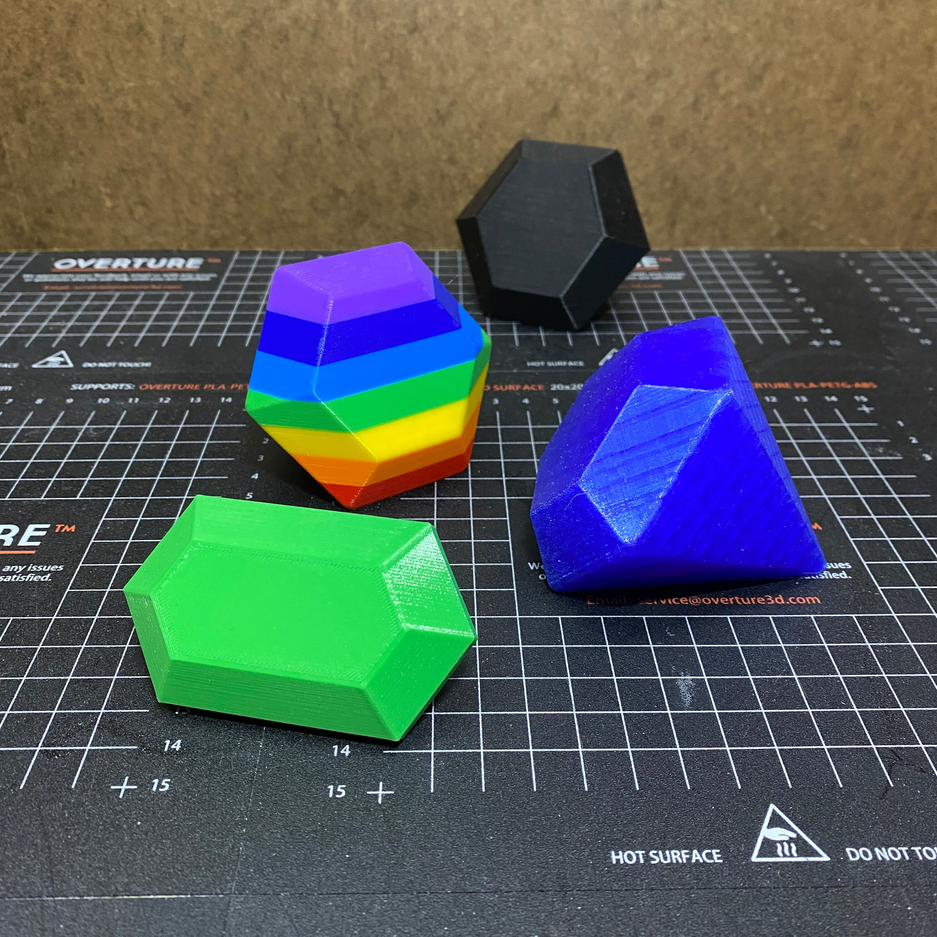 Single Color 3D Printed Decorative Gem Etsy UK