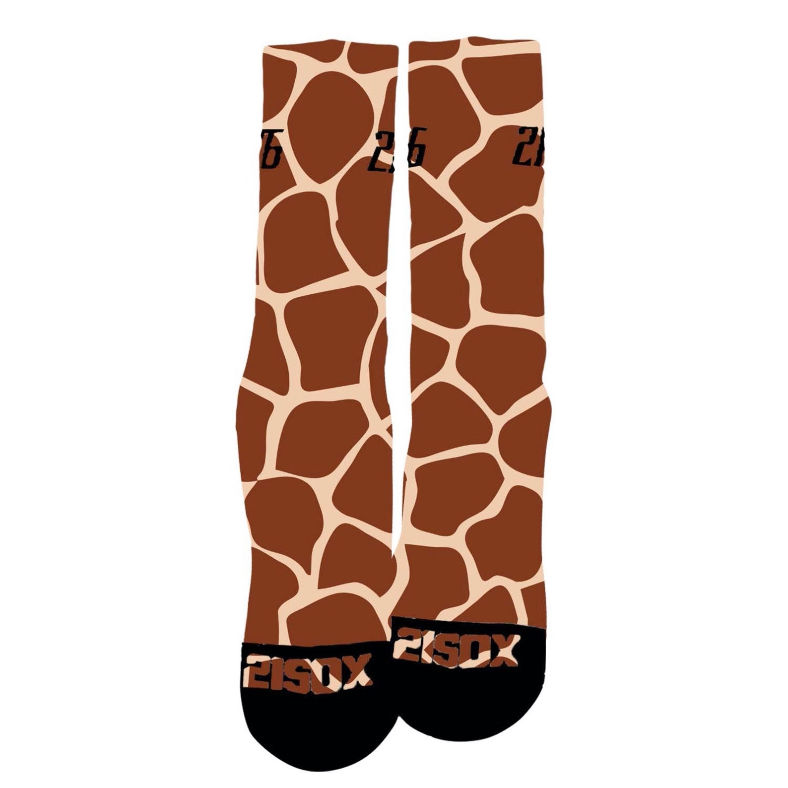 Giraffe Socks Etsy