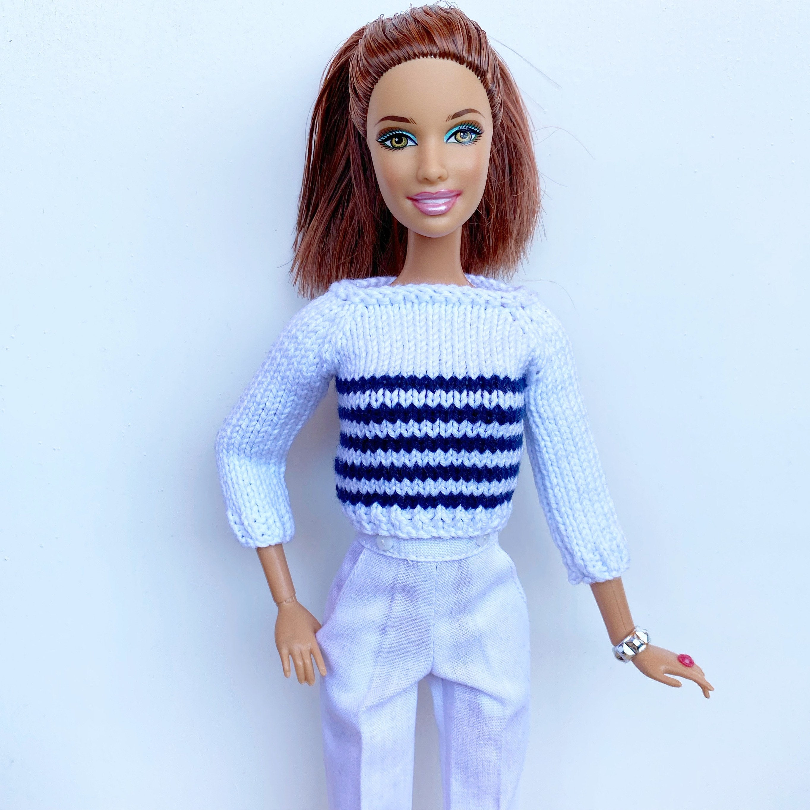 Barbie Sweater Jersey Barbie Barbie Clothes Barbie Clothes Etsy