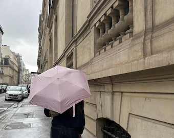 Umbrella Compact  and Lightweight 6 Reinforced Ribs  8 Colours Superior Rain / SPF 50 Sun Protection Travel Everyday Use  Storage Capsule