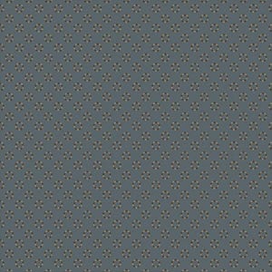 Maple House Fabric by Pam Buda for Marcus Fabrics, 100 Percent High Quality Premium Cotton Quilting Fabric, R170826D Blue