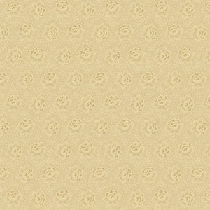 Villa Flora by Paula Barnes for Marcus Fabrics, 100 Percent High Quality Premium Cotton Quilting Fabric R220481 Cream