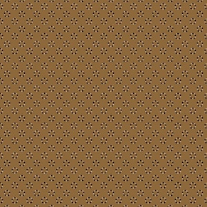 Maple House Fabric by Pam Buda for Marcus Fabrics, 100 Percent High Quality Premium Cotton Quilting Fabric, R170826D Coco