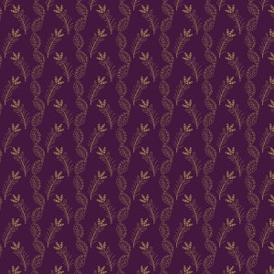 I Love Purple by Judie Rothermel for Marcus Fabrics, 100 Percent High Quality Cotton Quilting Fabric, R330692 Purple