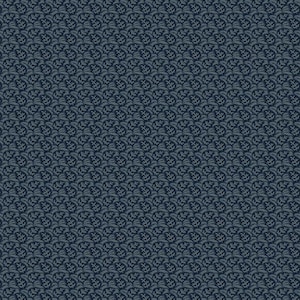 Maple House Fabric by Pam Buda for Marcus Fabrics, 100 Percent High Quality Premium Cotton Quilting Fabric, R170824D Navy