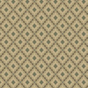 Midnight Lace by Paula Barnes for Marcus Fabrics, 100 Percent High Quality Premium Cotton Quilting Fabric R220332 Tan