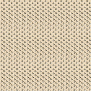 Pam Buda Fabrics Samplerstoff, 100 Prozent hochwertiger Premium-Baumwoll-Quiltstoff, Creme