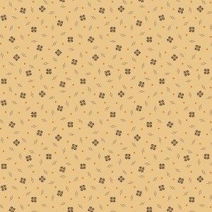 Cheddar & Coal II by Pam Buda for Marcus Fabrics, 100 Percent High Quality Premium Cotton Quilting Fabric, R170587 Beige