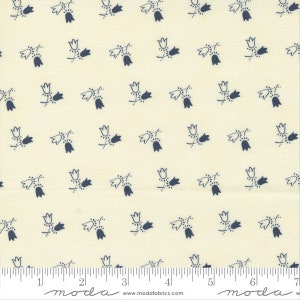 Garden Gatherings by Primitive Gatherings for Moda Fabrics, 100 % High Quality Cotton Quilting Fabric, Product No. 49177 13 Hydrangea