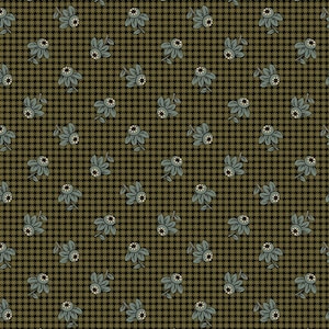 Midnight Lace by Paula Barnes for Marcus Fabrics, 100 Percent High Quality Premium Cotton Quilting Fabric R220334 Olive