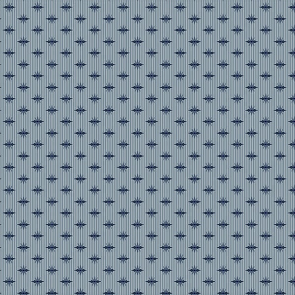 Old Blue Calicos by Pam Buda for Marcus Fabrics, 100 Percent High Quality Premium Cotton Quilting Fabric, R170209 BLUE