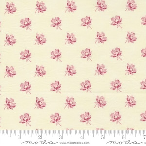 Garden Gatherings by Primitive Gatherings for Moda Fabrics, 100 % High Quality Cotton Quilting Fabric, Product No. 49173 14 Primrose