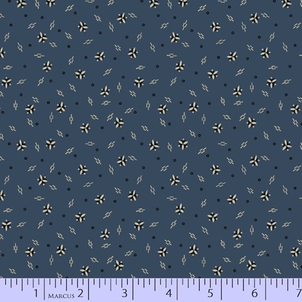 Mrs. Miller's Apprentice Fabric by Pam Buda for Marcus Fabrics - 100 Percent High Quality Cotton Product Number R17 8333 0110