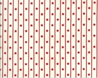 American Gatherings by Primitive Gatherings for Moda Fabrics - 100 Percent High Quality Cotton Product No. 49126 11 Red