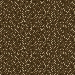 Maple House Fabric by Pam Buda for Marcus Fabrics, 100 Percent High Quality Premium Cotton Quilting Fabric, R170829D Brown