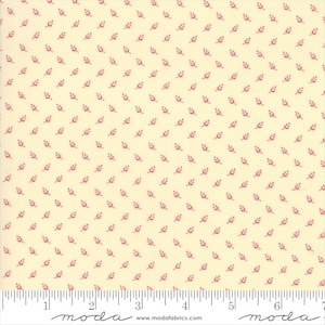 Aiguille de Nancy par Betsy Chutchian pour tissus Moda - 100 % coton de haute qualité Article n° 31606 13 Crème Rose