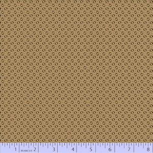 Paula&#39;s Companions by Paula Barnes for Marcus Fabrics, 100 percent high quality premium cotton quilting fabric, No. R228503 0140 Beige