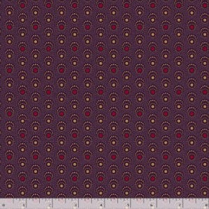 Piecemakers Sampler Fabric by Pam Buda for Marcus Fabrics, 100 Percent High Quality Premium Cotton Quilting Fabric, R170792 Purple