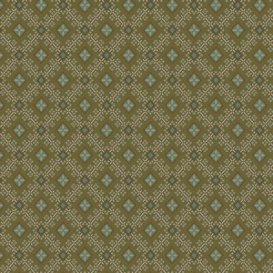 Midnight Lace by Paula Barnes for Marcus Fabrics, 100 Percent High Quality Premium Cotton Quilting Fabric R220332 Olive