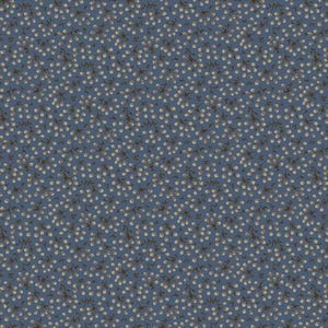 Maple House Fabric by Pam Buda for Marcus Fabrics, 100 Percent High Quality Premium Cotton Quilting Fabric, R170829D Blue