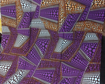 African fabric print by the yard, 1 yards Ankara Fabric print, Cotton fabrics, for dress making, quilting, crafts, collages, UK Delivery.