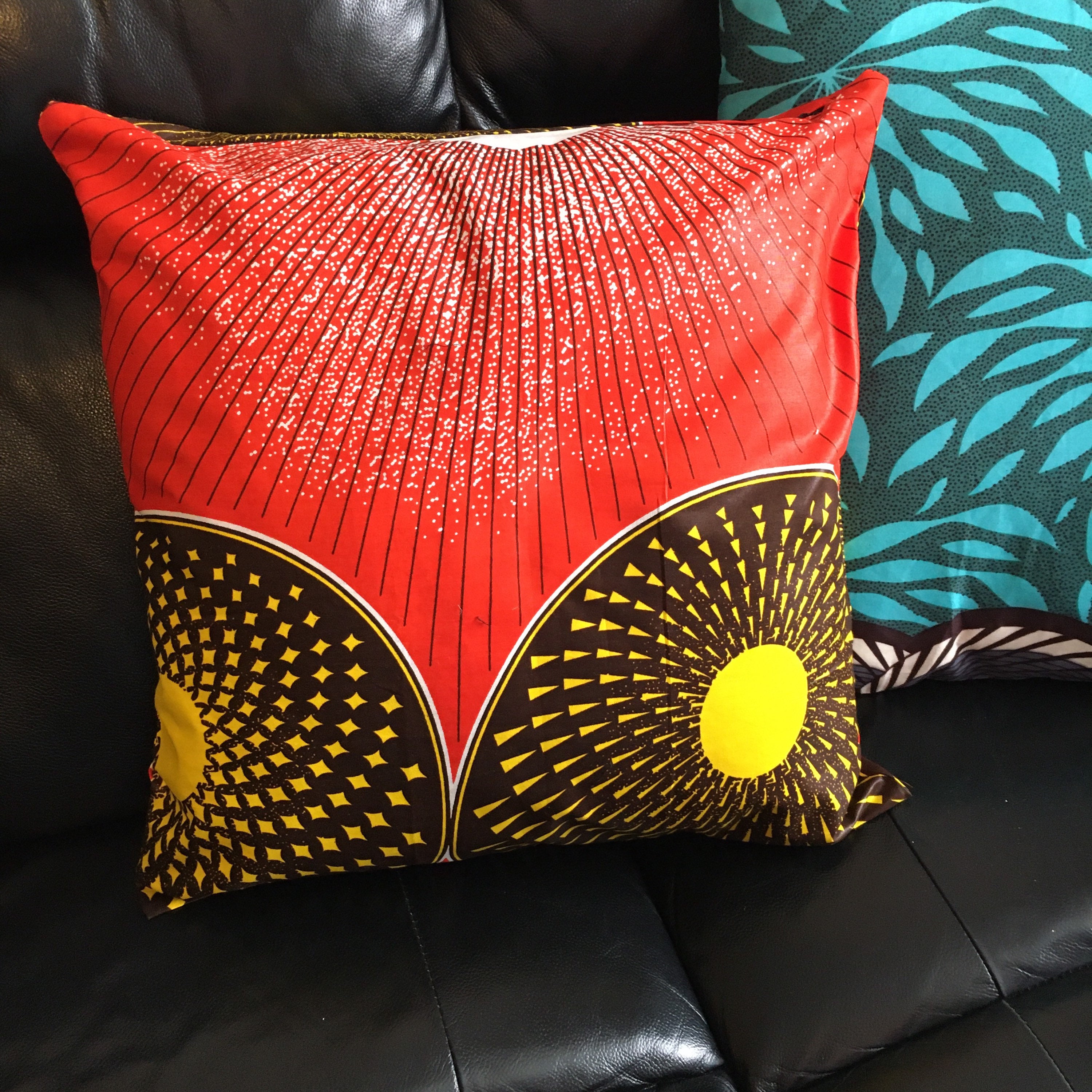 African Fabric Cushion Cover Decorative Cushion.custom Couch Etsy