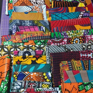 Confezione da 30 quadratini di tessuto Ankara da 12,7 x 12,7 cm, stampa africana, quadrati patchwork, articoli per bricolage, set per scrapbooking, creazione di biglietti, journaling