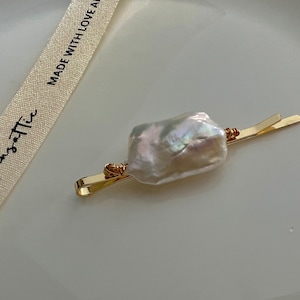 Keshi Pearl Pin - Etsy display picture 3