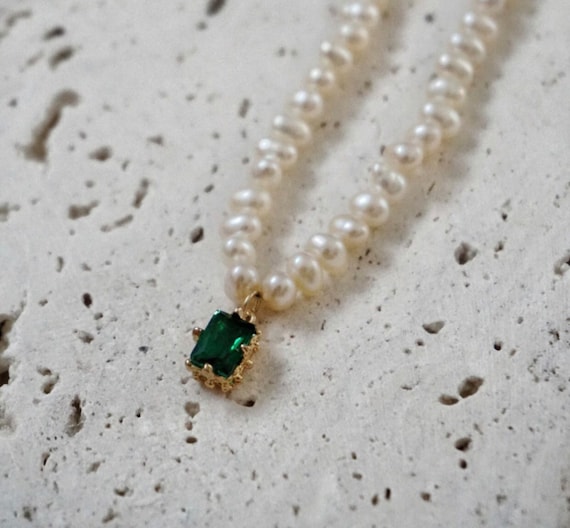 Emerald and diamond necklace, circa 1986 | Magnificent