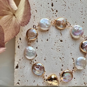 Baroque Pearl Bracelet - Etsy