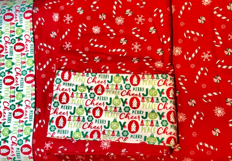 Homemade Christmas Pillow Cases Etsy