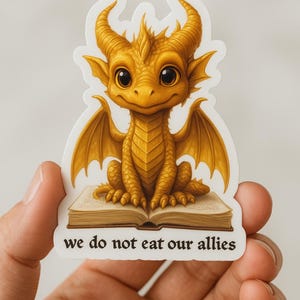 Vierter Flügel Drache Aufkleber - Niedlicher Fantasy Kindle Aufkleber für Buchliebhaber & Vierter Flügel Fans, perfektes Geschenk für Fantasy-Enthusiasten