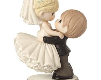 Vintage Enesco 1996 Precious Moments BIRTHDAY WISHES with Love /& Kisses Figurine Cake Topper Gift Cute Girl Crown Dress Candle