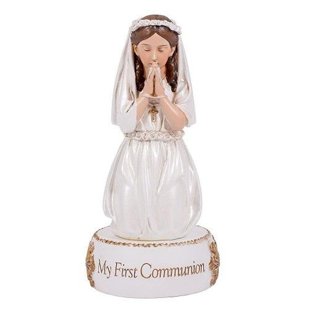 Girl's First Communion Statue 6 - Etsy