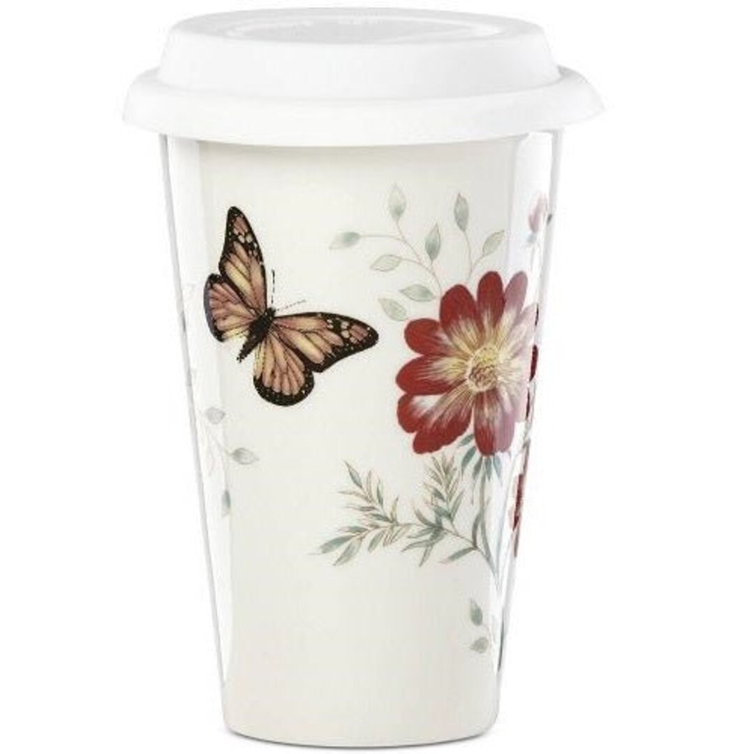 ceramic thermal travel mug lenox