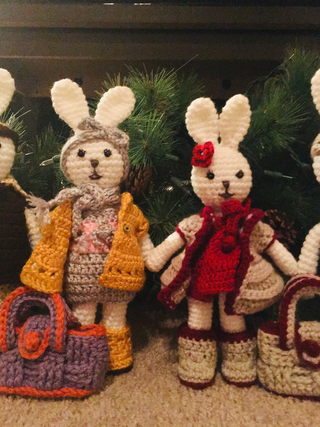 Amigurumi Crochet Bunny Family With Outfits and Accessories PDF Pattern ...