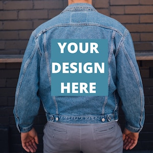 Design your own custom Jean Jacket