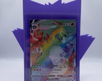 Soporte para cartas de Gengar Pokemon Top Loader, no incluye carta.