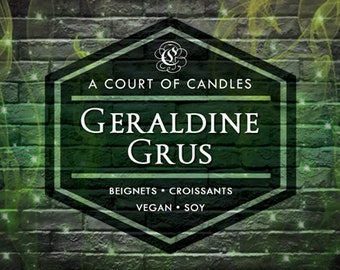 Geraldine Grus - Zodiac Academy Series - 9oz Soy Candle