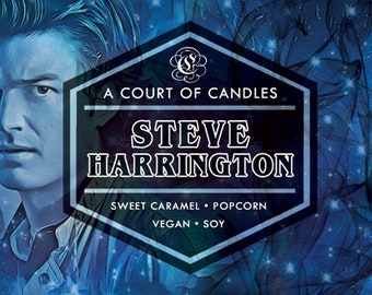 Steve Harrington - 9oz Soy Wax Candle - Stranger Things