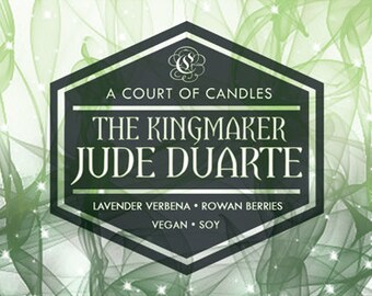 Jude Duarte - 9oz Soy Wax Candle - The Cruel Prince
