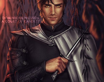 Art Print - Casteel Da'Neer by Dominique Wesson - From Blood & Ash