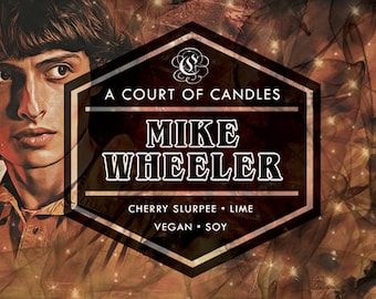 Mike Wheeler - 9oz Soy Wax Candle - Stranger Things