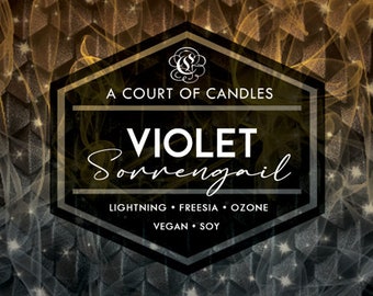 Violet Sorrengail - Soy Candle - Fourth Wing