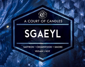 Sgaeyl - Soy Candle - Fourth Wing