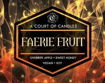 Faerie Fruit - 9oz Soy Wax Candle - The Cruel Prince