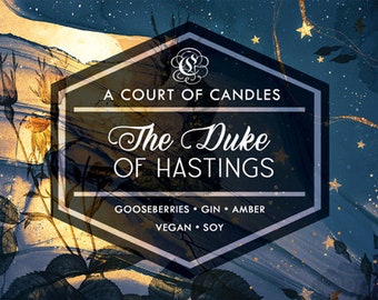 The Duke of Hastings - Bridgerton - 9oz Soy Candle